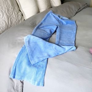 Aerie flare Velour/Velvet Ribbed Loung Pant